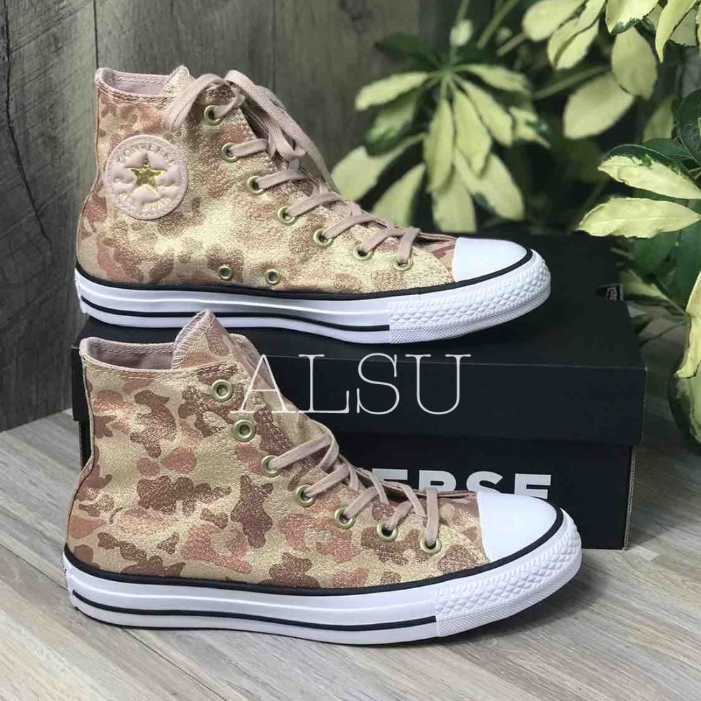 NWT Converse High Top particle beige Women's Size 10 AUTHENTIC 559837F - Picture 3 of 8